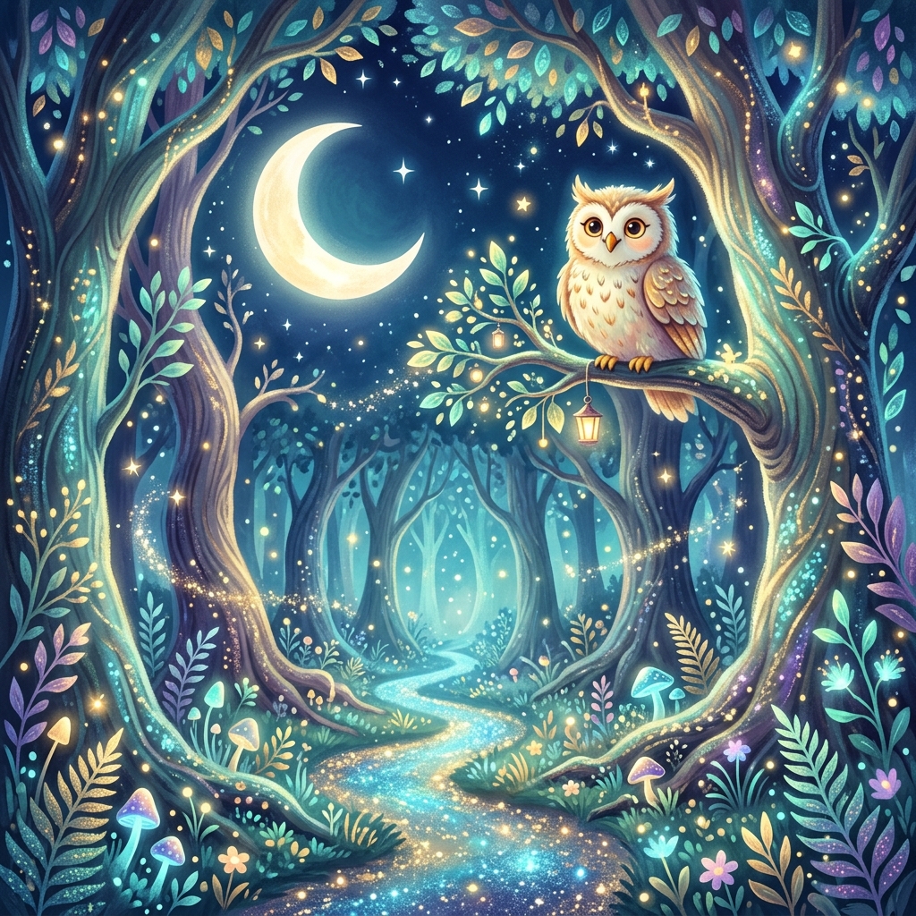 Moonlit Forest AI Bedtime Story